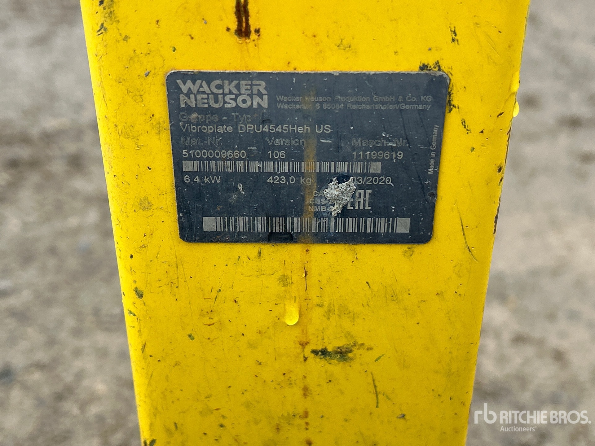 2020 Wacker Neuson DPU4545HEH