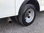 Underbody with Right Rear Drive Tires
