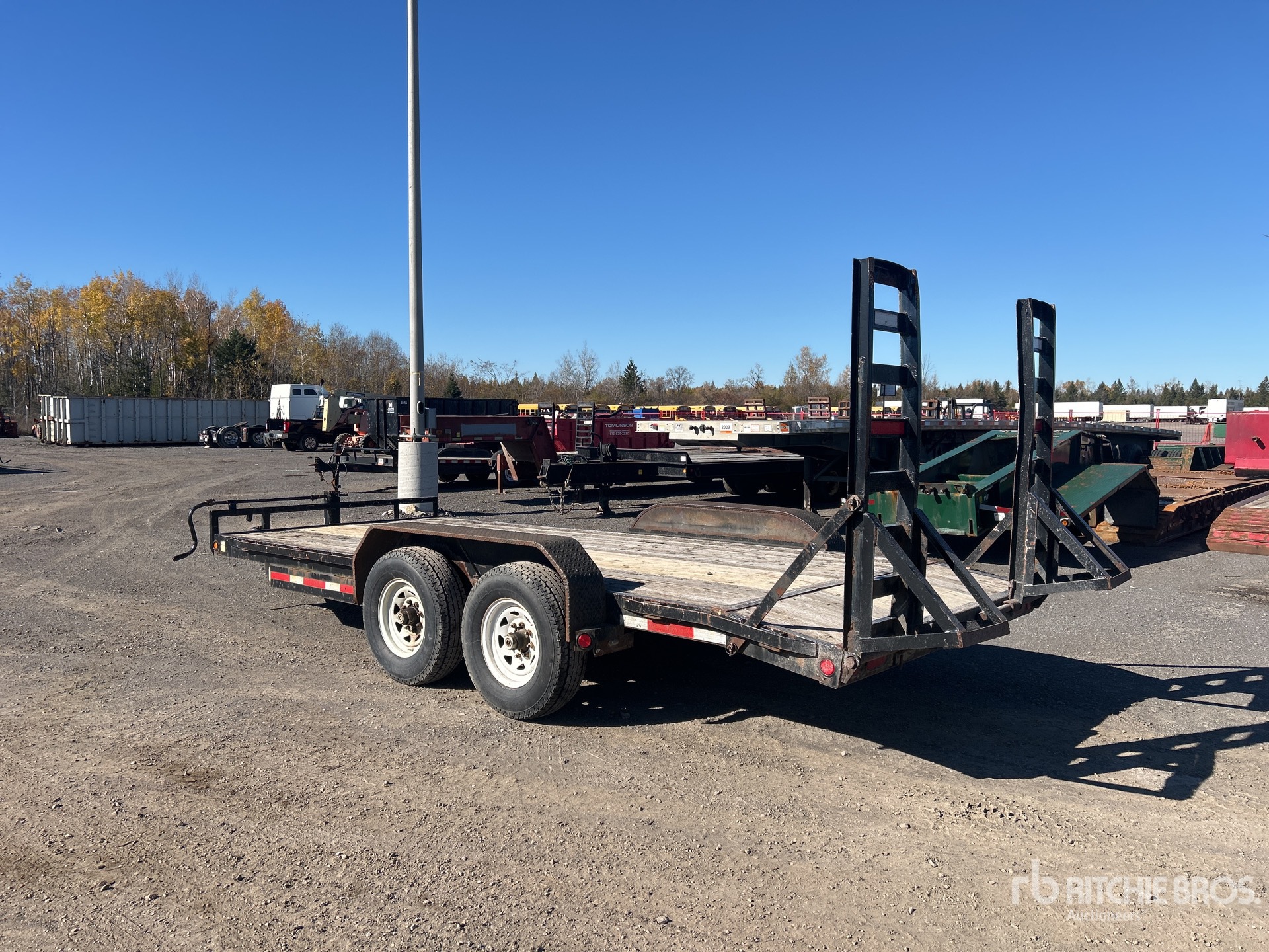 2009 Pj Trailers 18 FT T/A