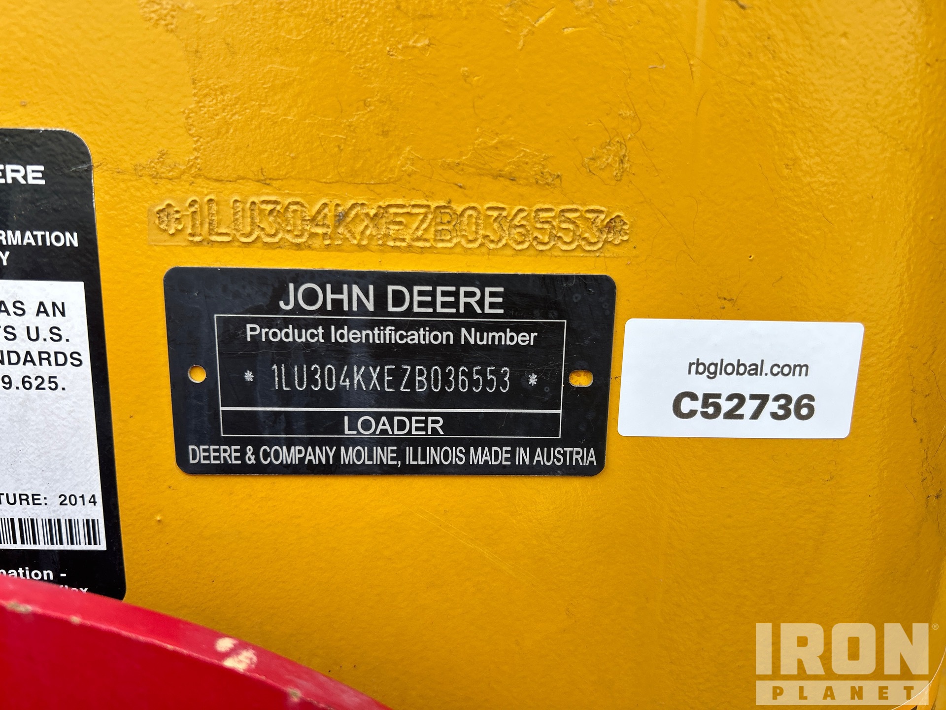 2014 John Deere 304K
