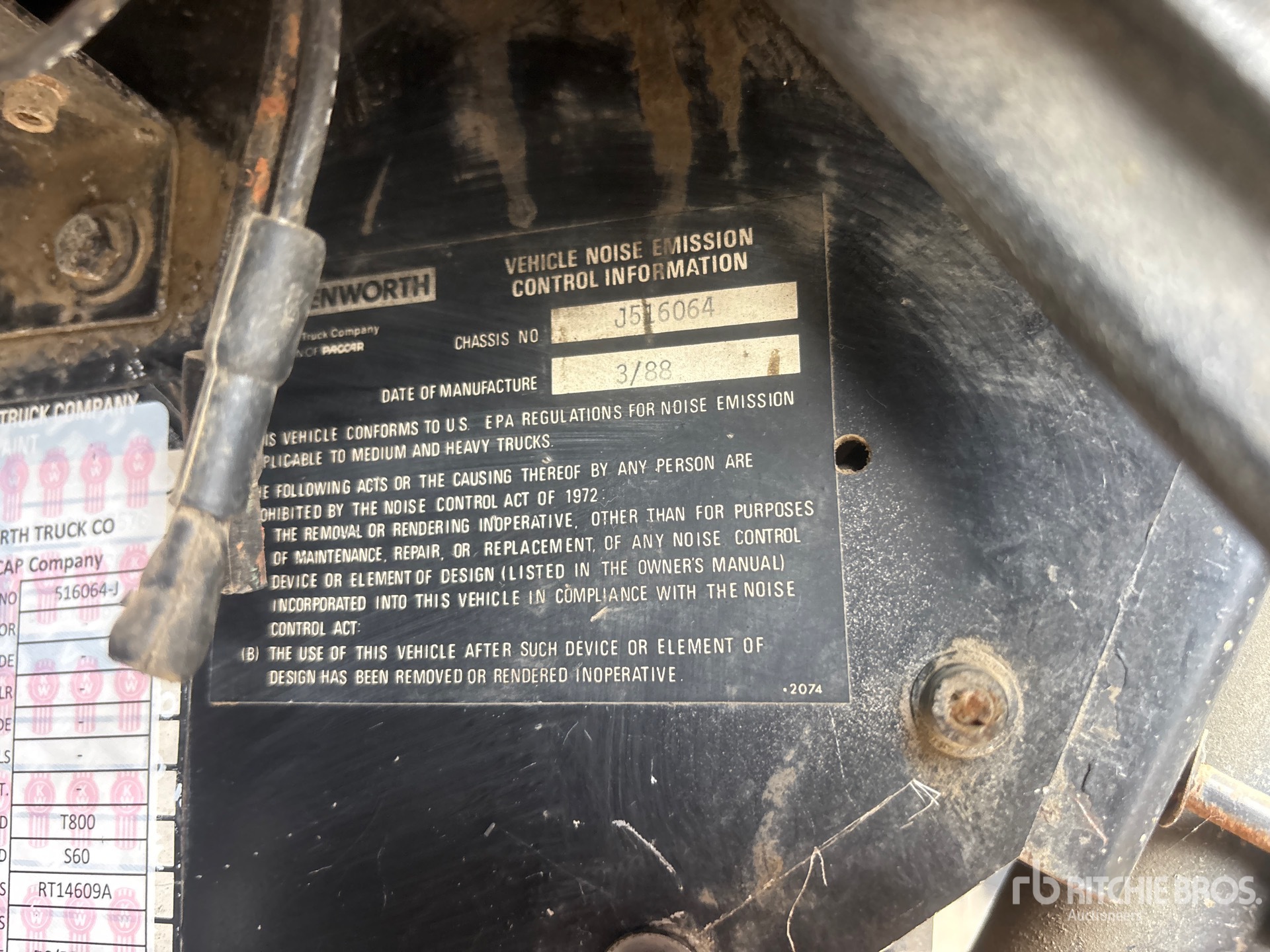 1988 Kenworth T800