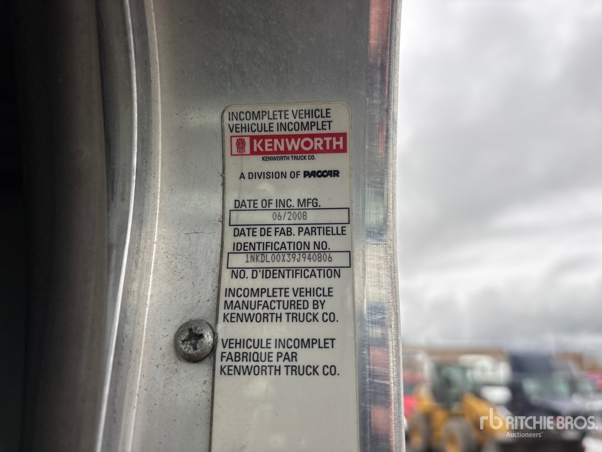 2009 Kenworth T800