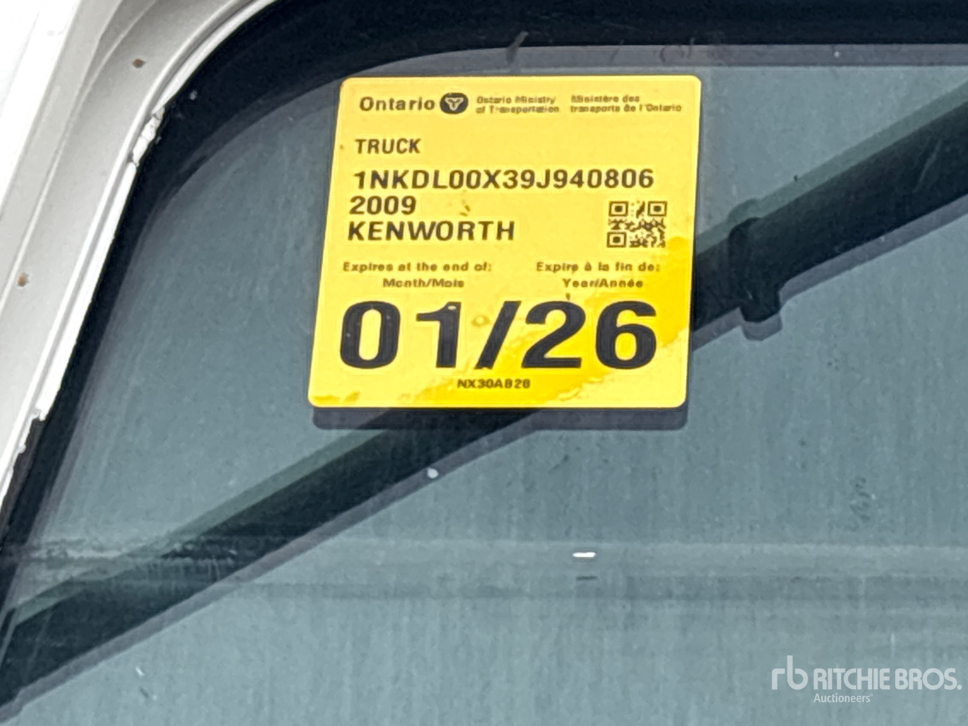 2009 Kenworth T800
