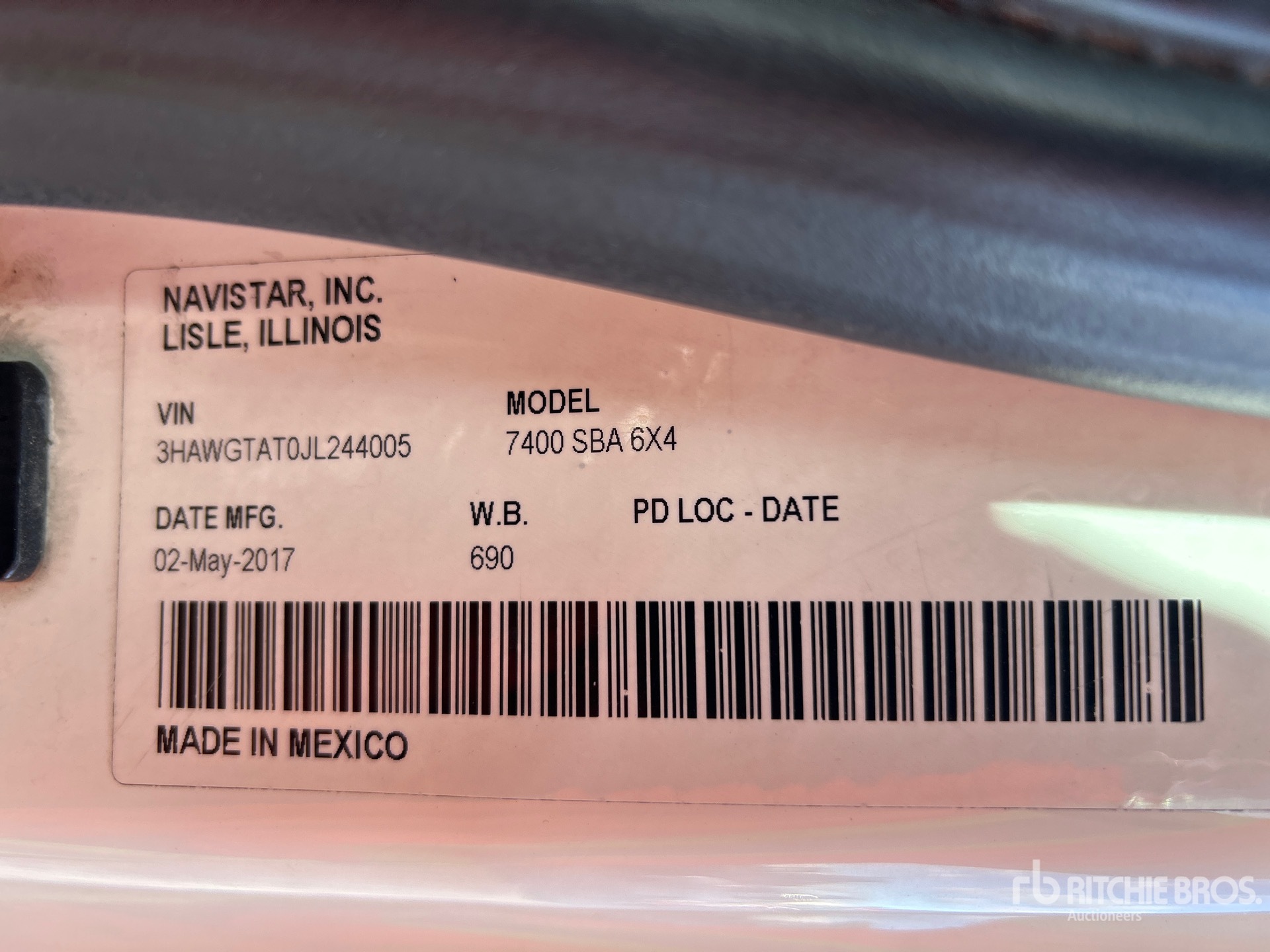 2018 International 7400
