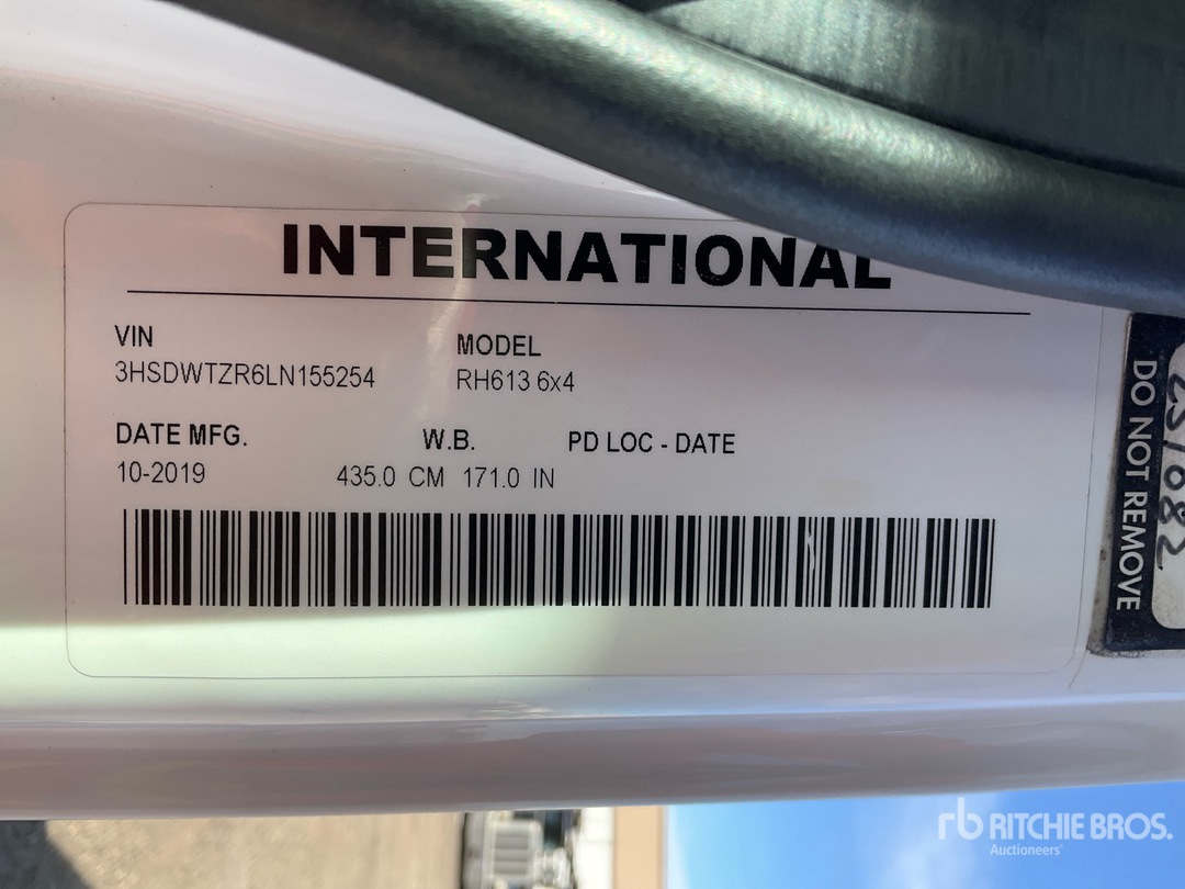 2020 International RH613