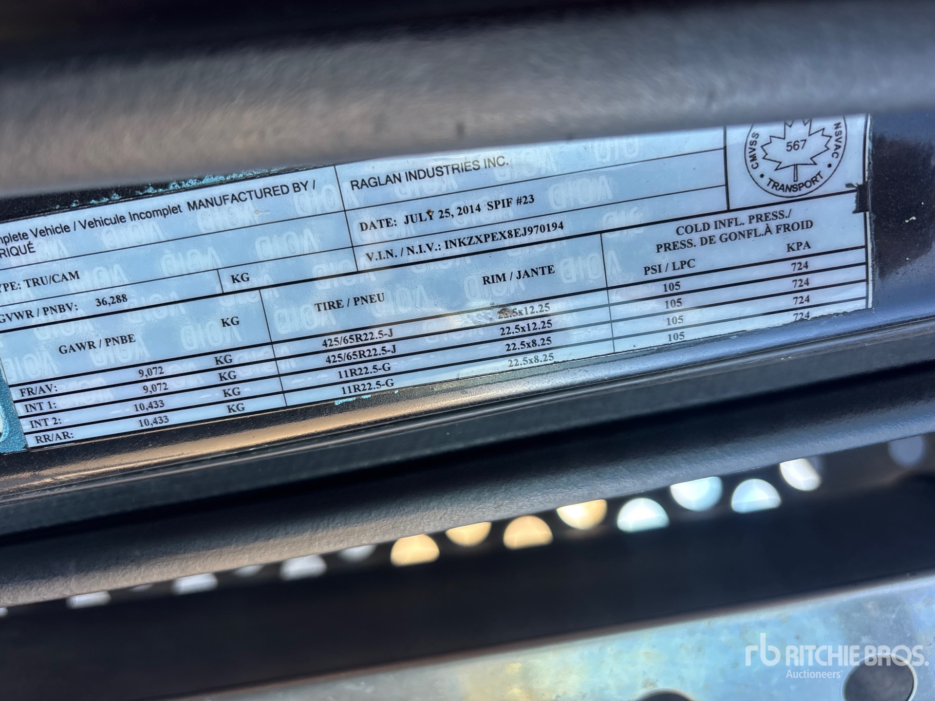 2014 Kenworth T880