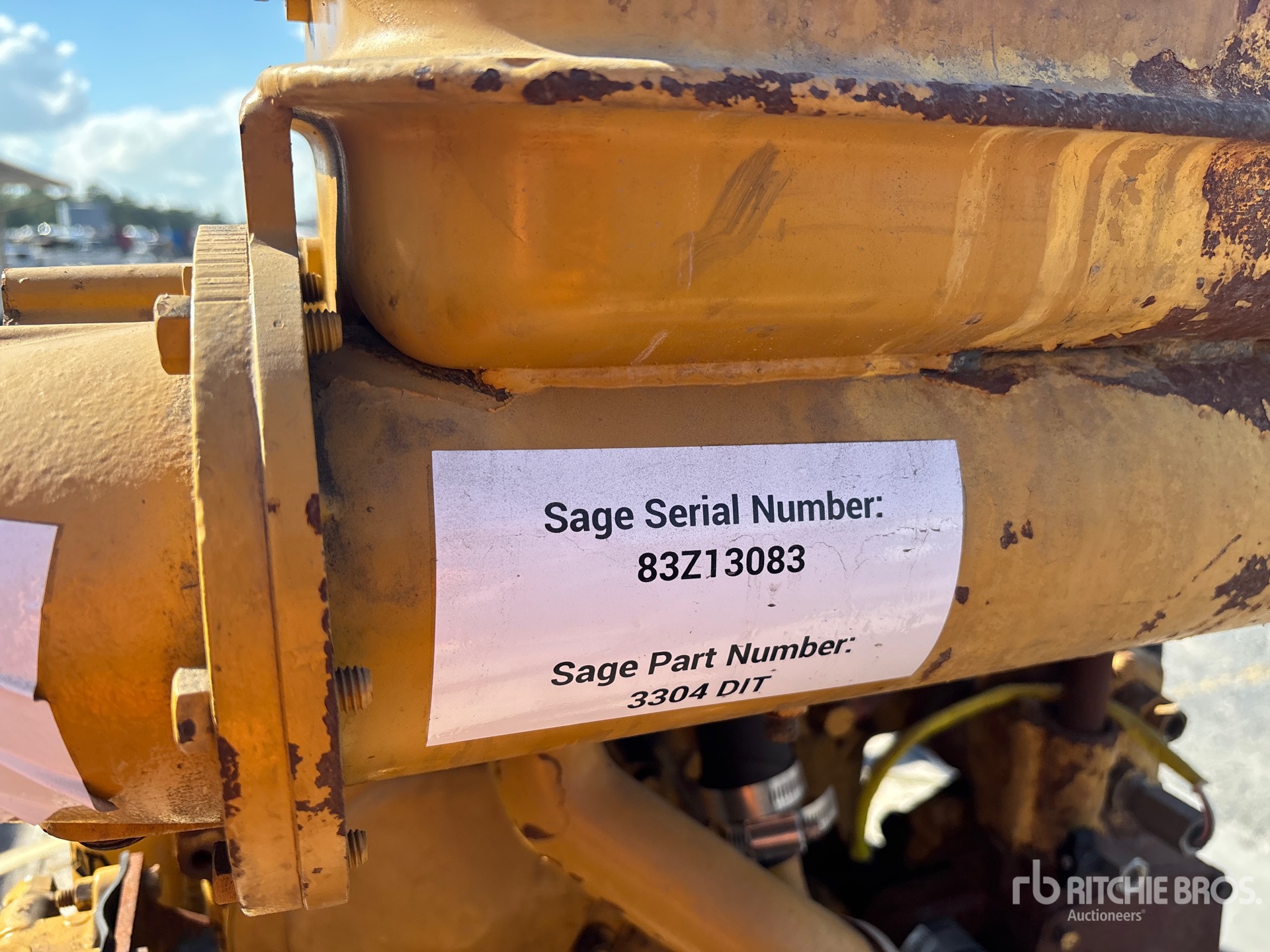 2003 Caterpillar 81 KVA SKID-MOUNTED
