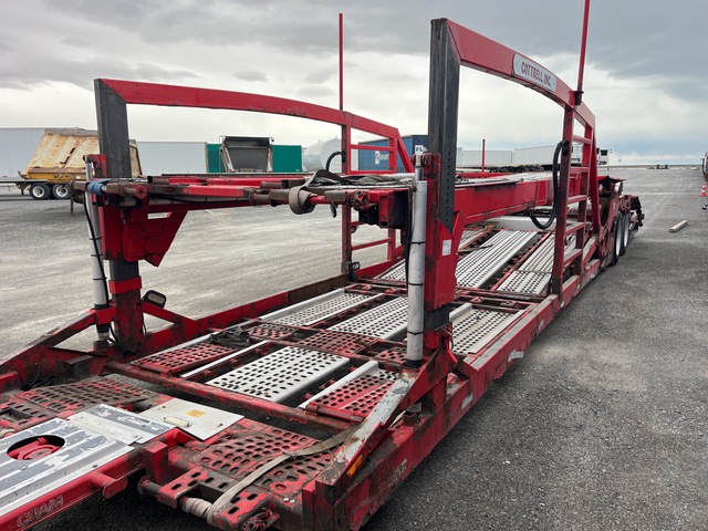 2015 Cottrell EZ-7509X T/A 6 Car Open Car Carrier Trailer