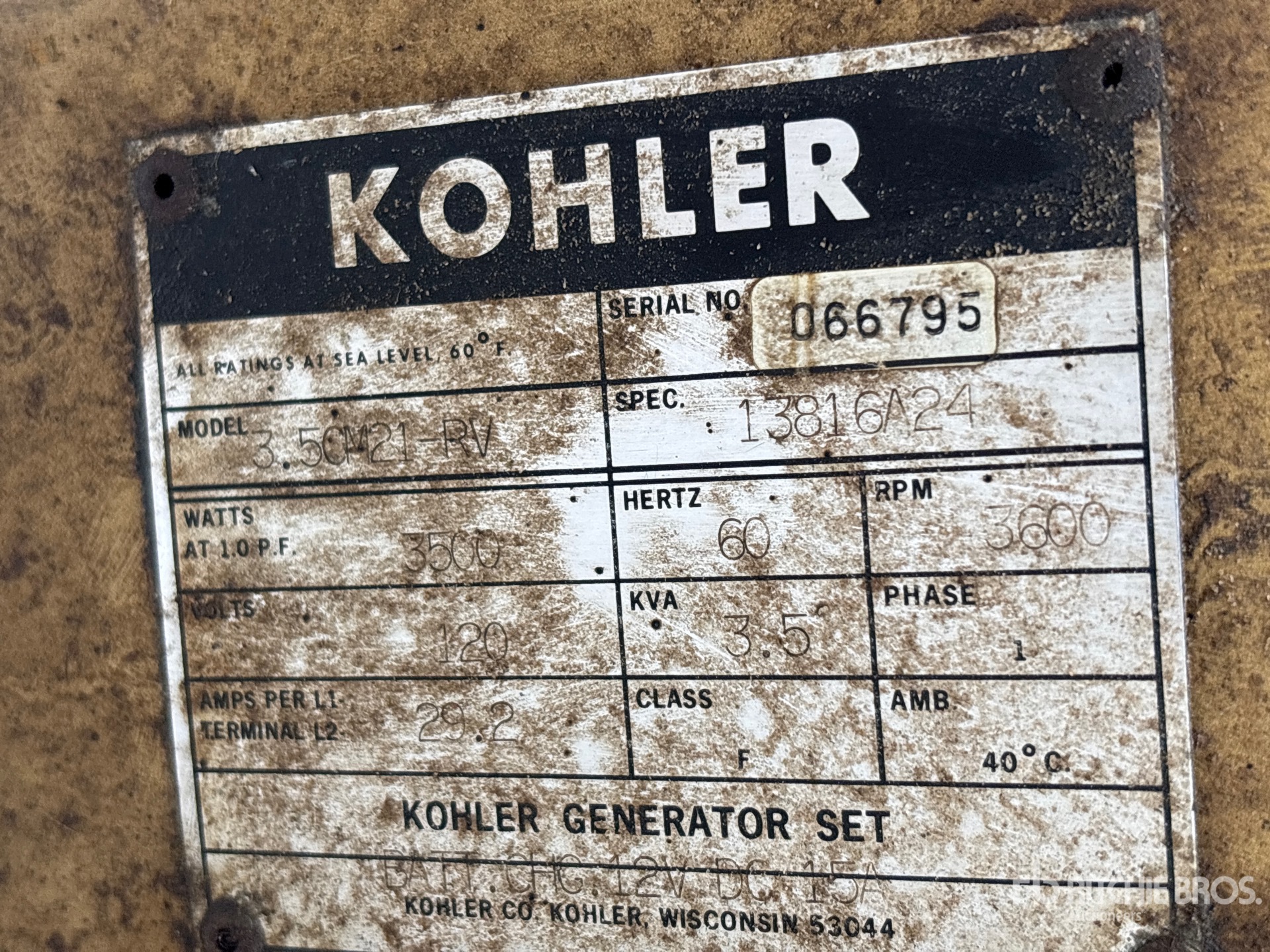 Kohler 3500