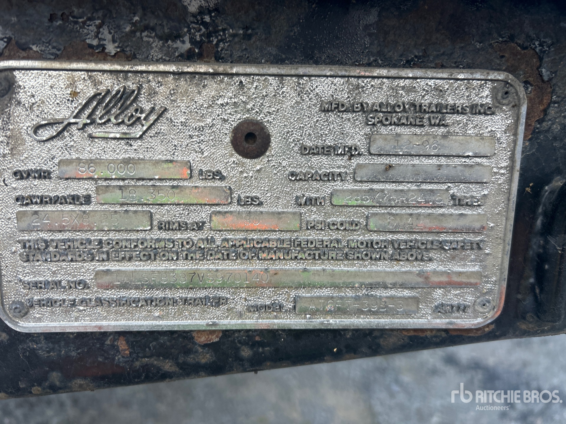 1997 Alloy AGTFB39B3