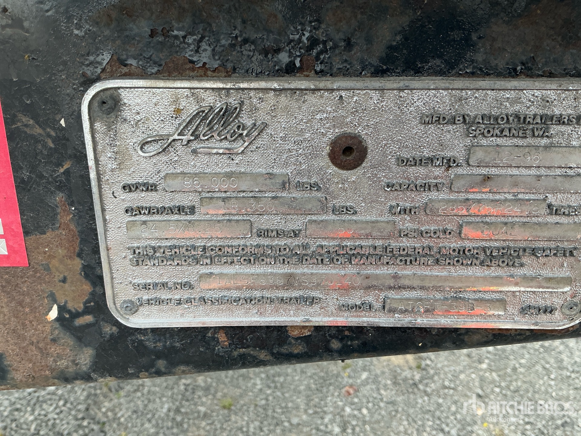 1997 Alloy AGTFB39B3