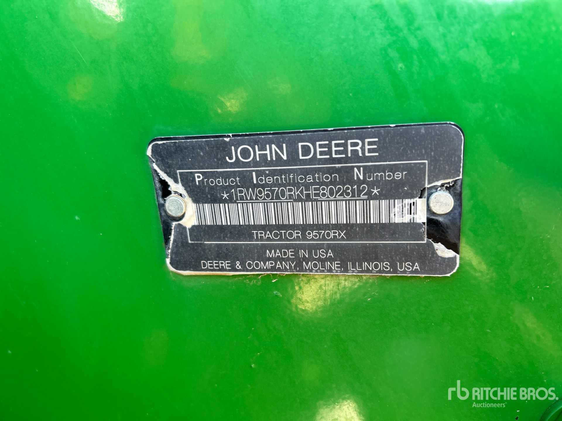 2017 John Deere 9570RX