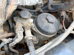 Motor with Einspritzpumpe