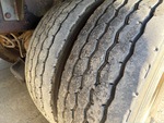 Underbody with Right Rear Drive Tires