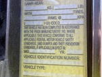General Appearance with Kraftfahrt Bundesamt Standards Konformitätskennzeichnung