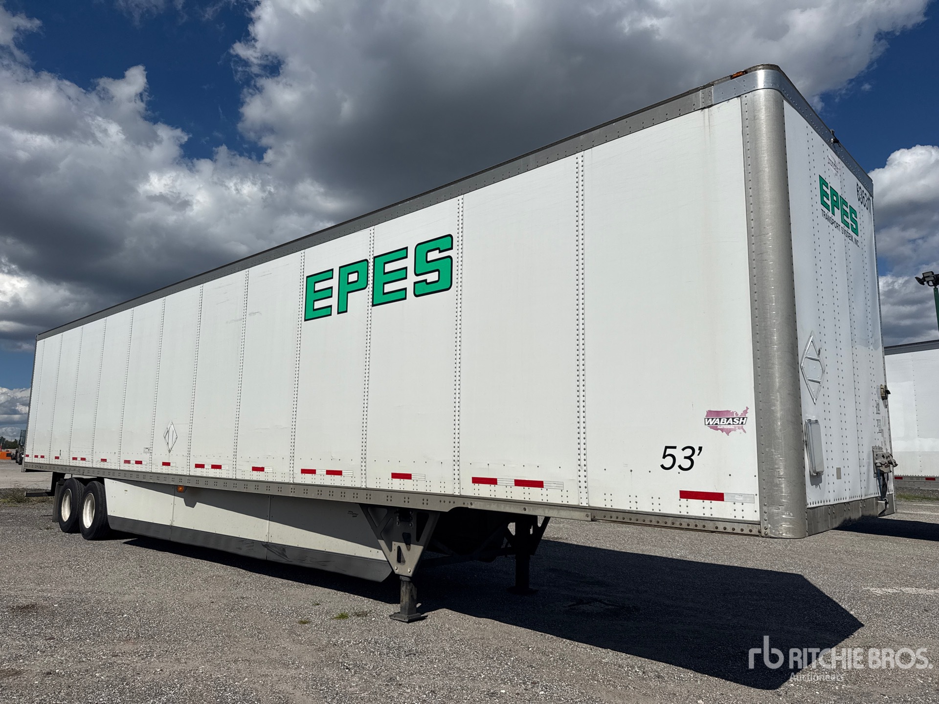 2016 Wabash 53 FT X 102 IN T/A