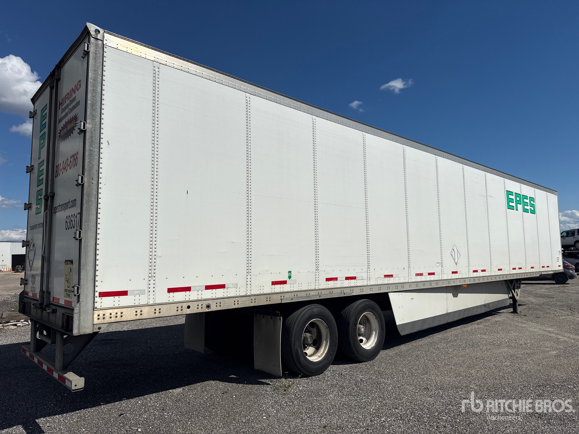 2016 Wabash 53 FT X 102 IN T/A