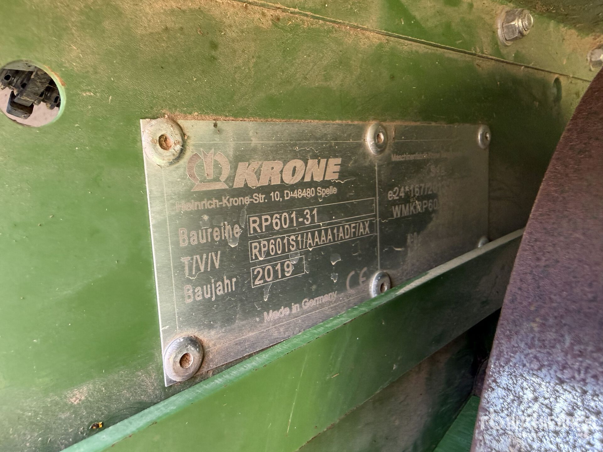 2019 Krone FORTIMA V1500MC