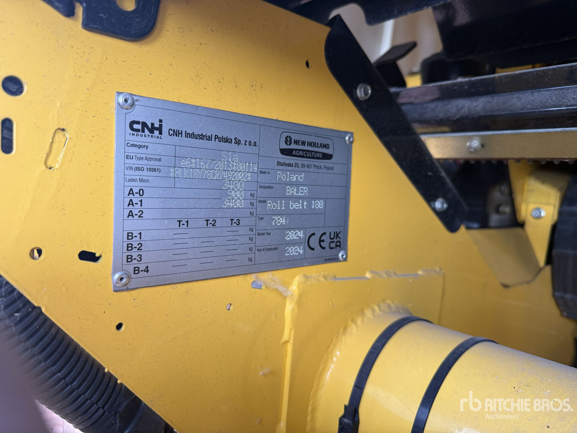 2024 New Holland ROLLBELT 180 SU