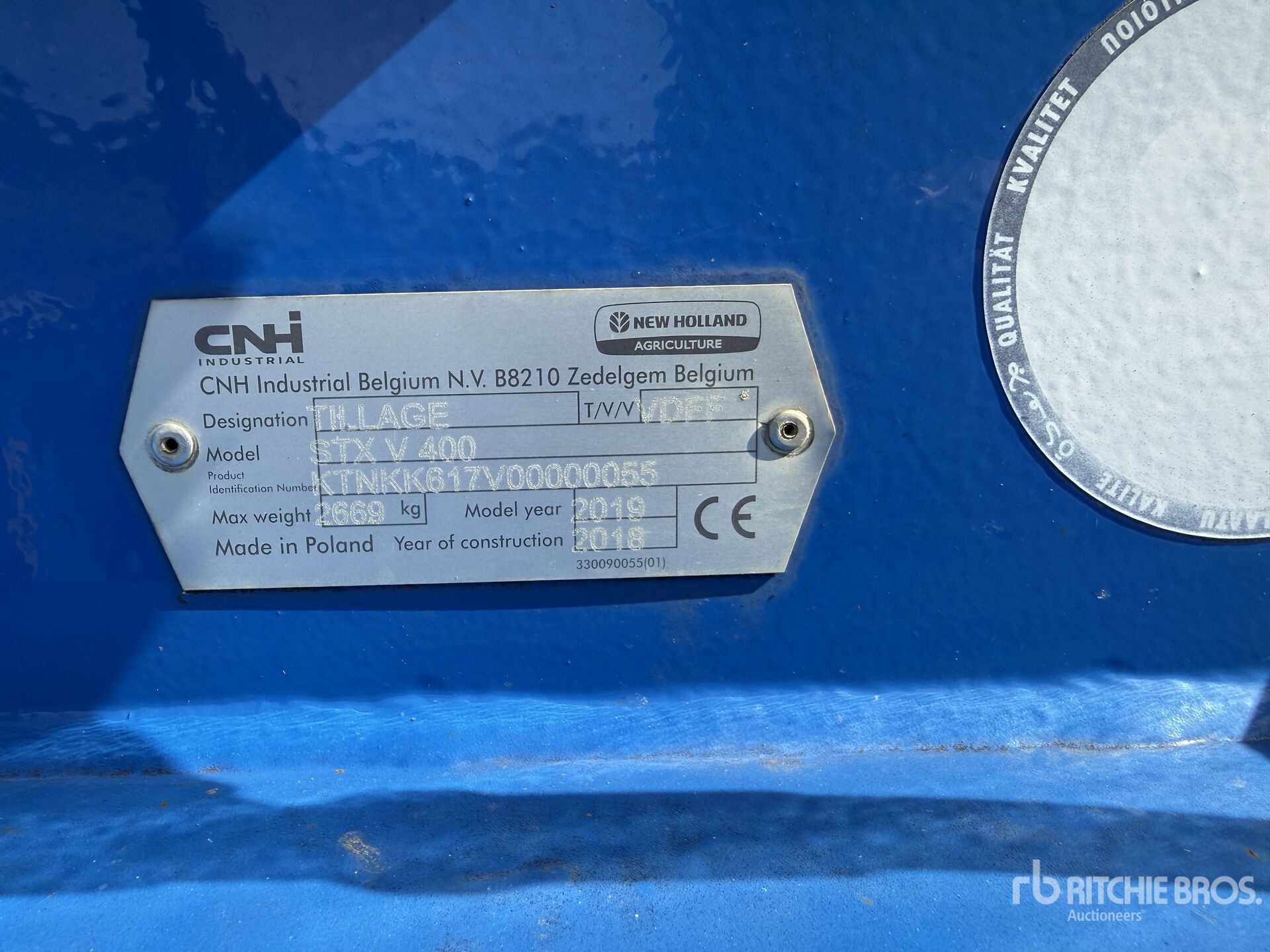 2018 New Holland STXV400