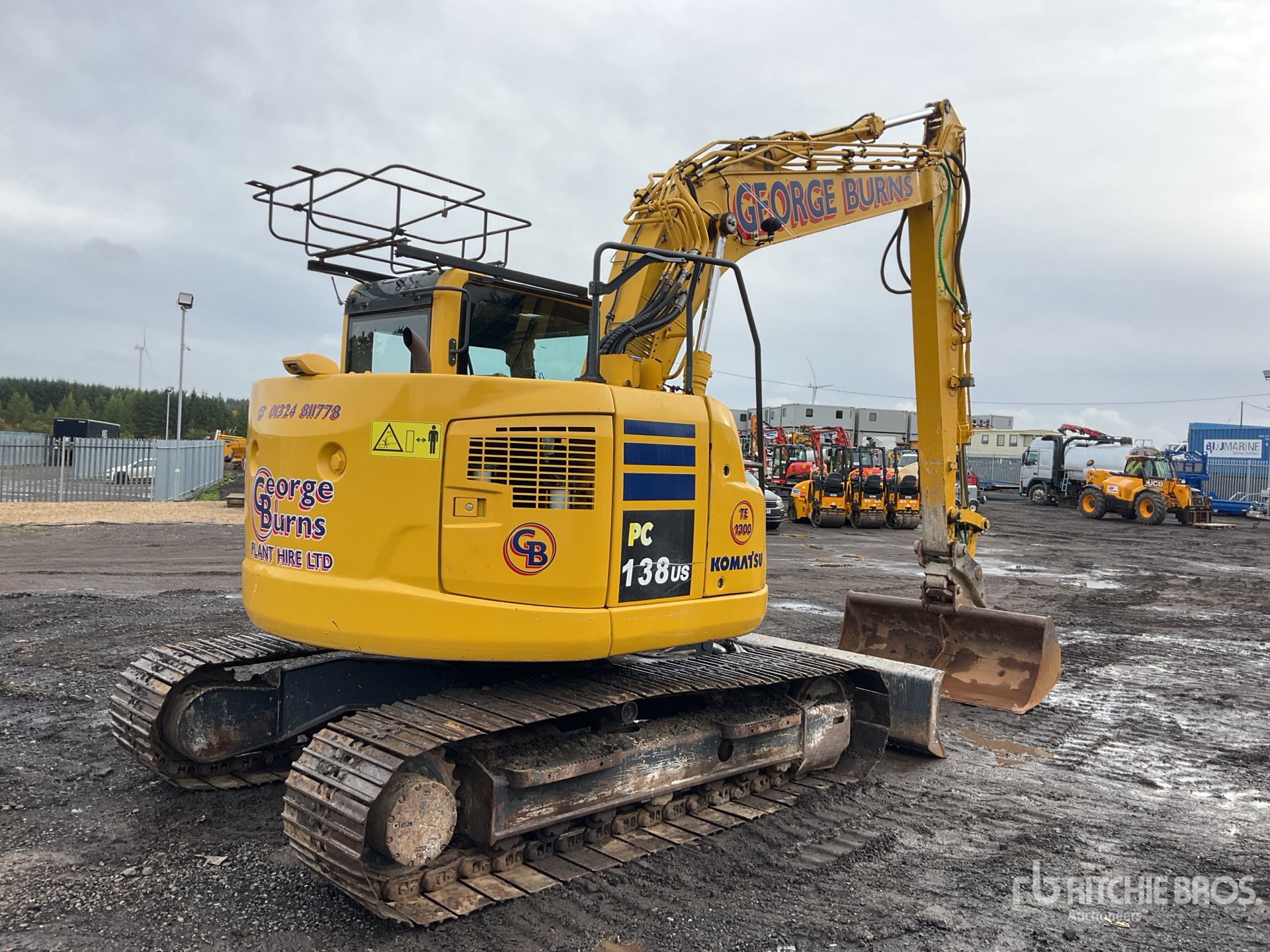 2015 Komatsu PC 138US-10