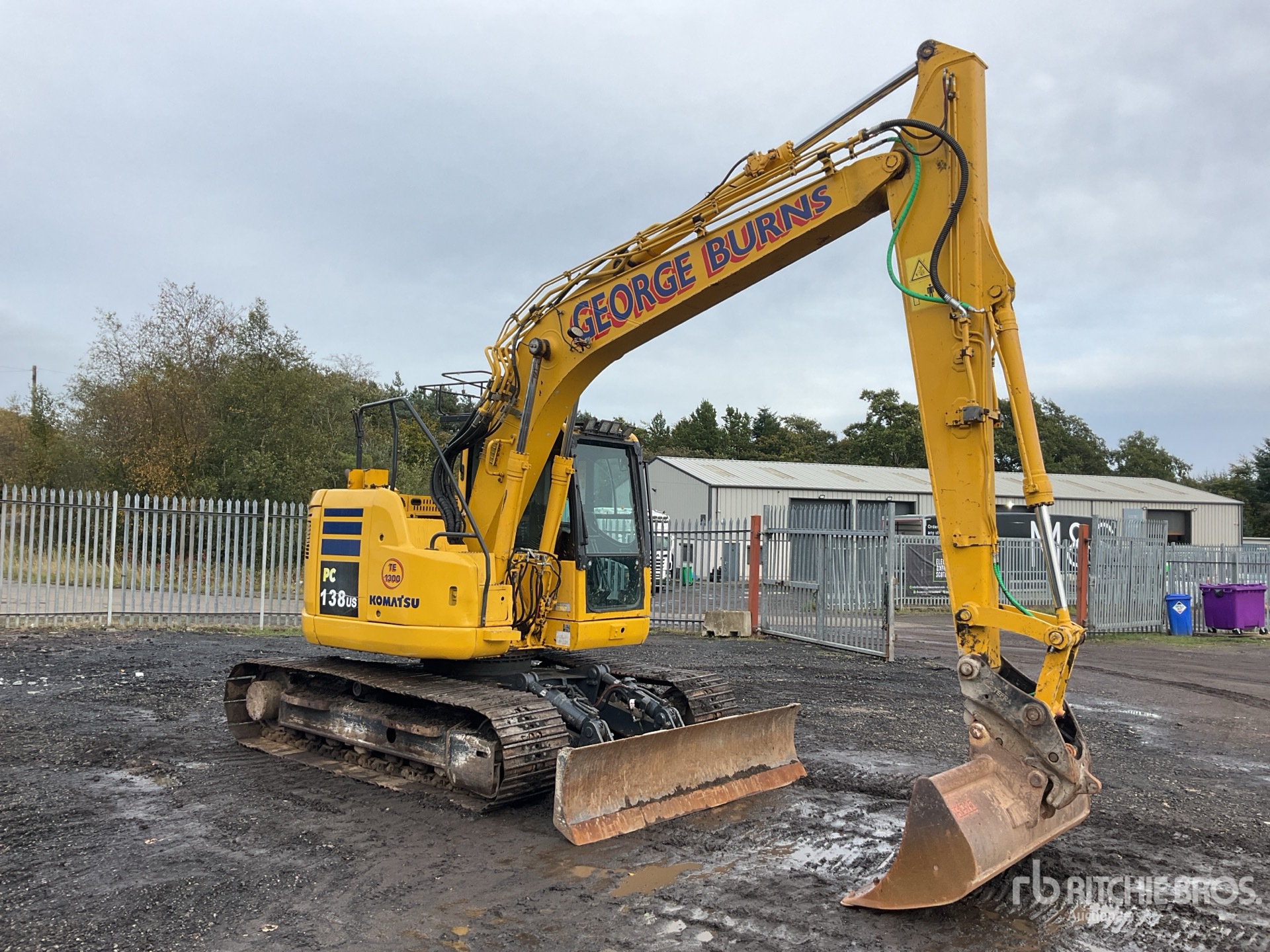 2015 Komatsu PC 138US-10