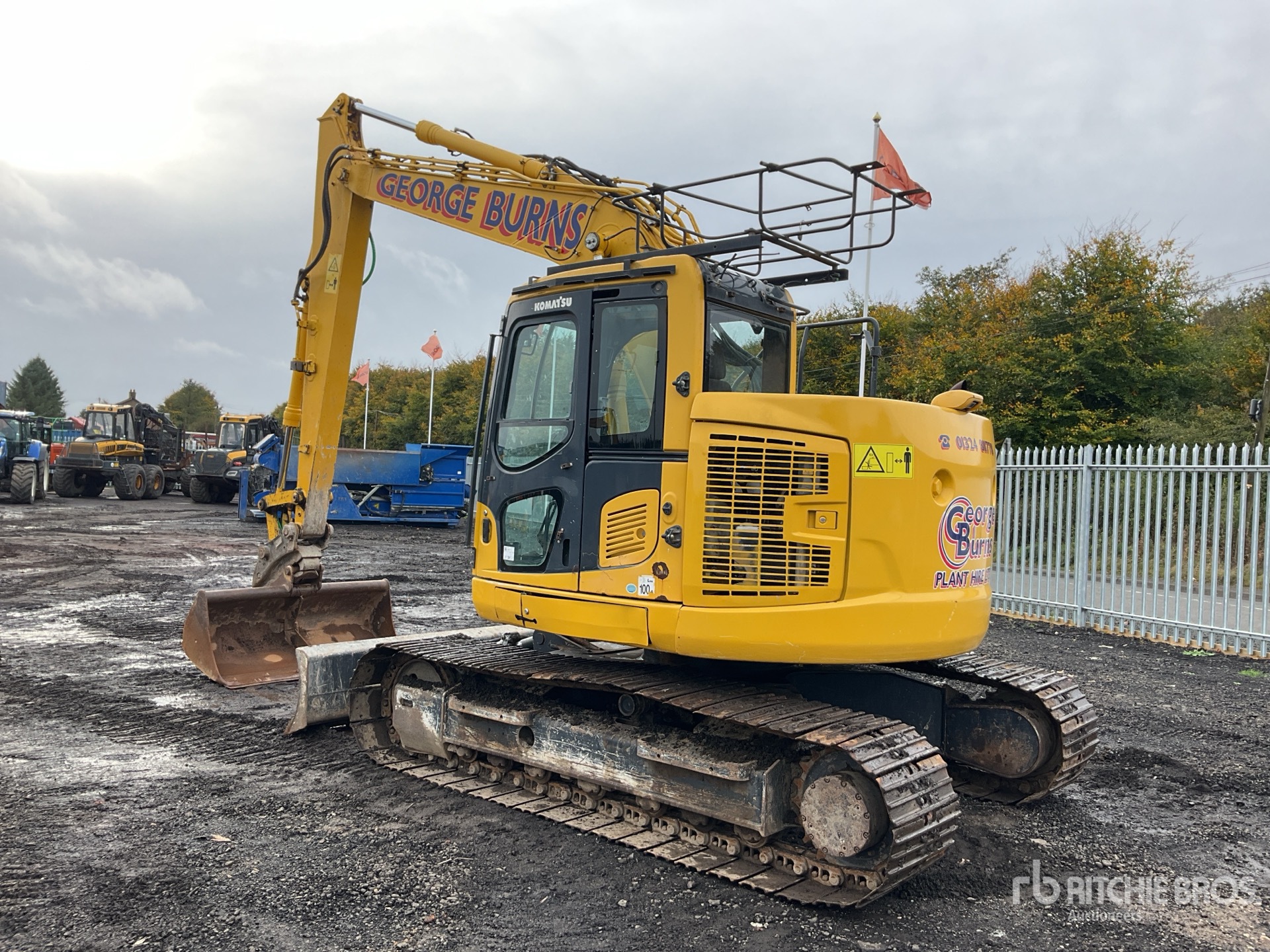 2015 Komatsu PC 138US-10