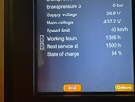 General Appearance with Hour Meter / Odometer