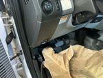 Cab with Kontrola hamulca