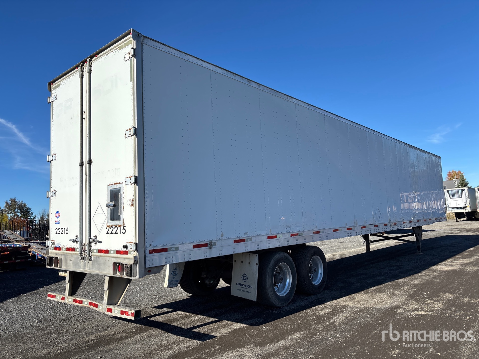 2016 Utility 53 FT T/A