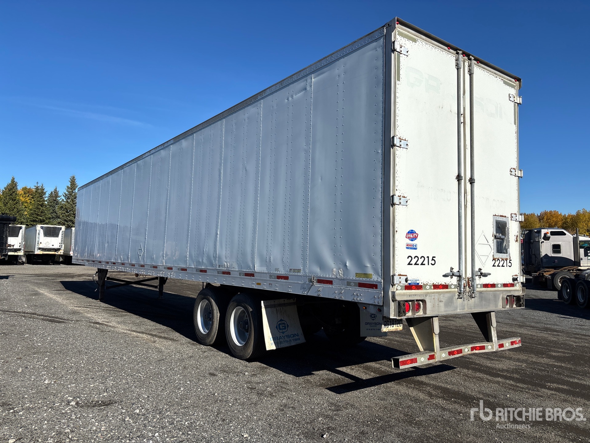 2016 Utility 53 FT T/A
