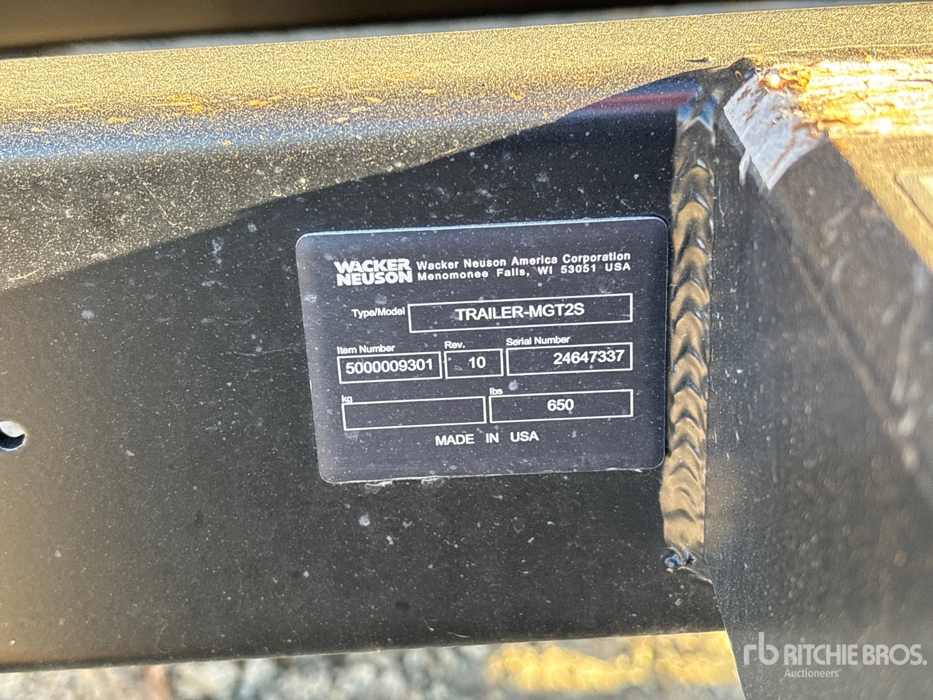 2023 Wacker Neuson G70