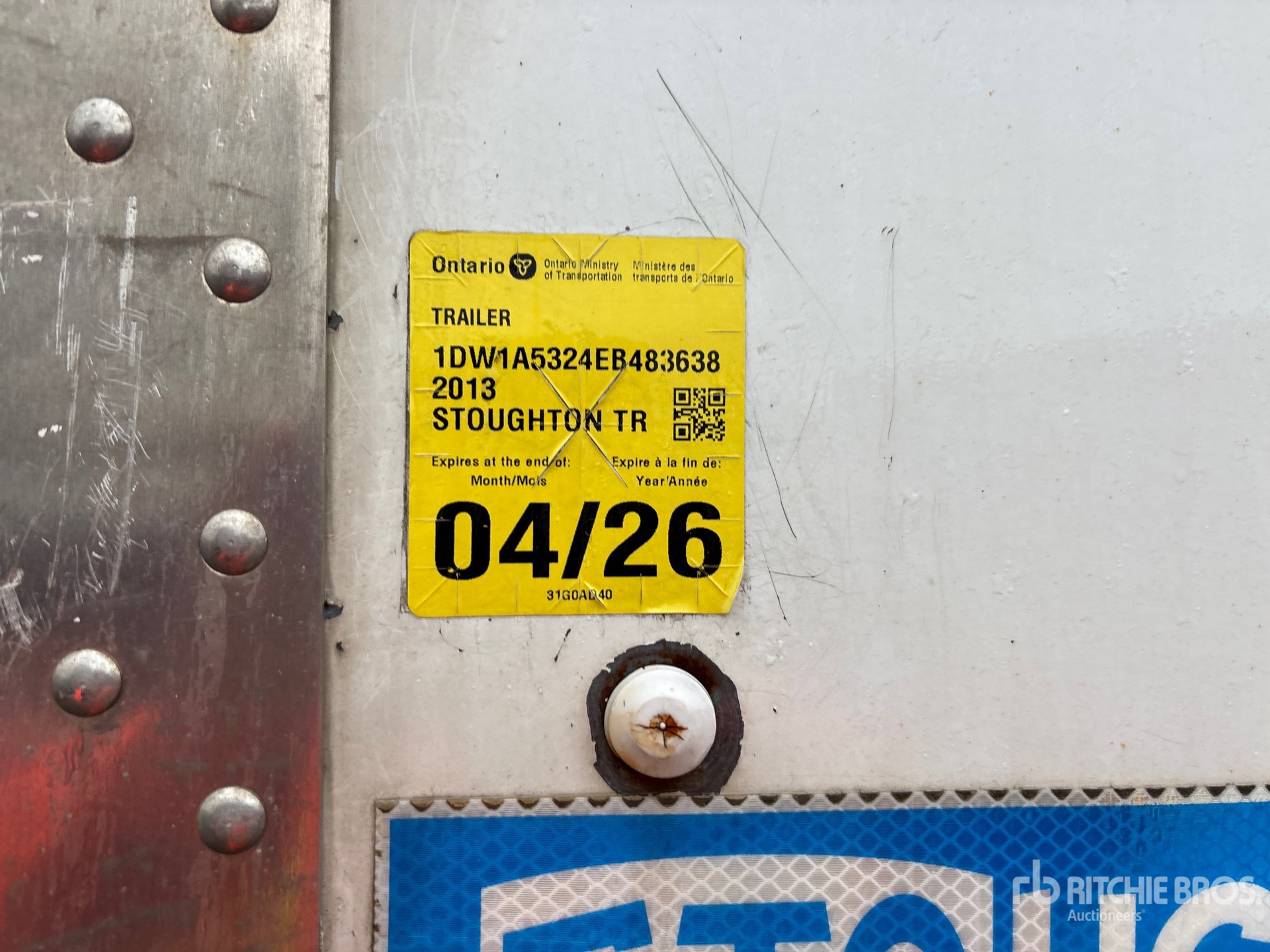 2014 Stoughton ZGPVW-535T