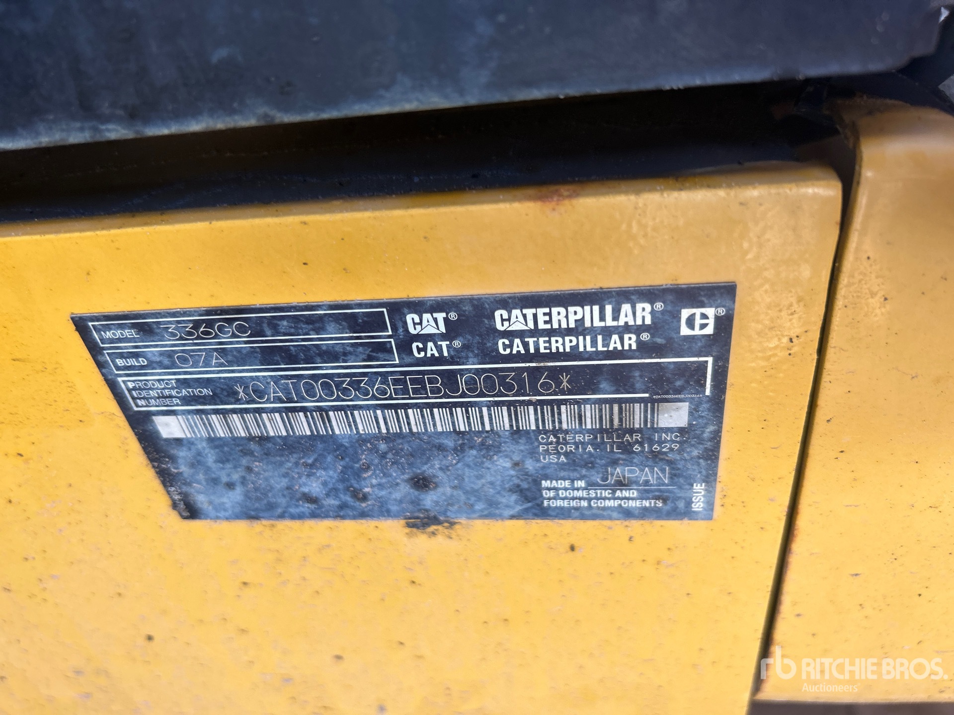 2019 Caterpillar 336 GC