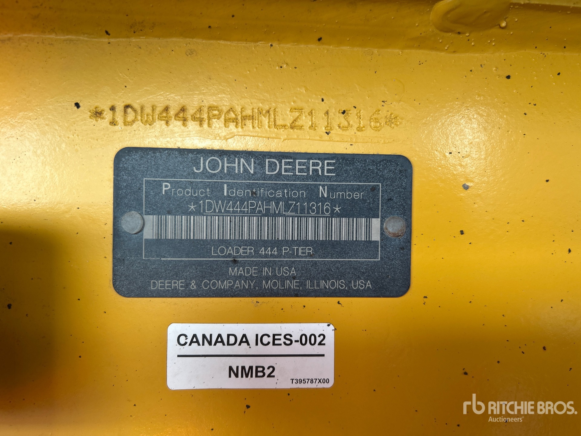 2021 John Deere 444 P-TIER