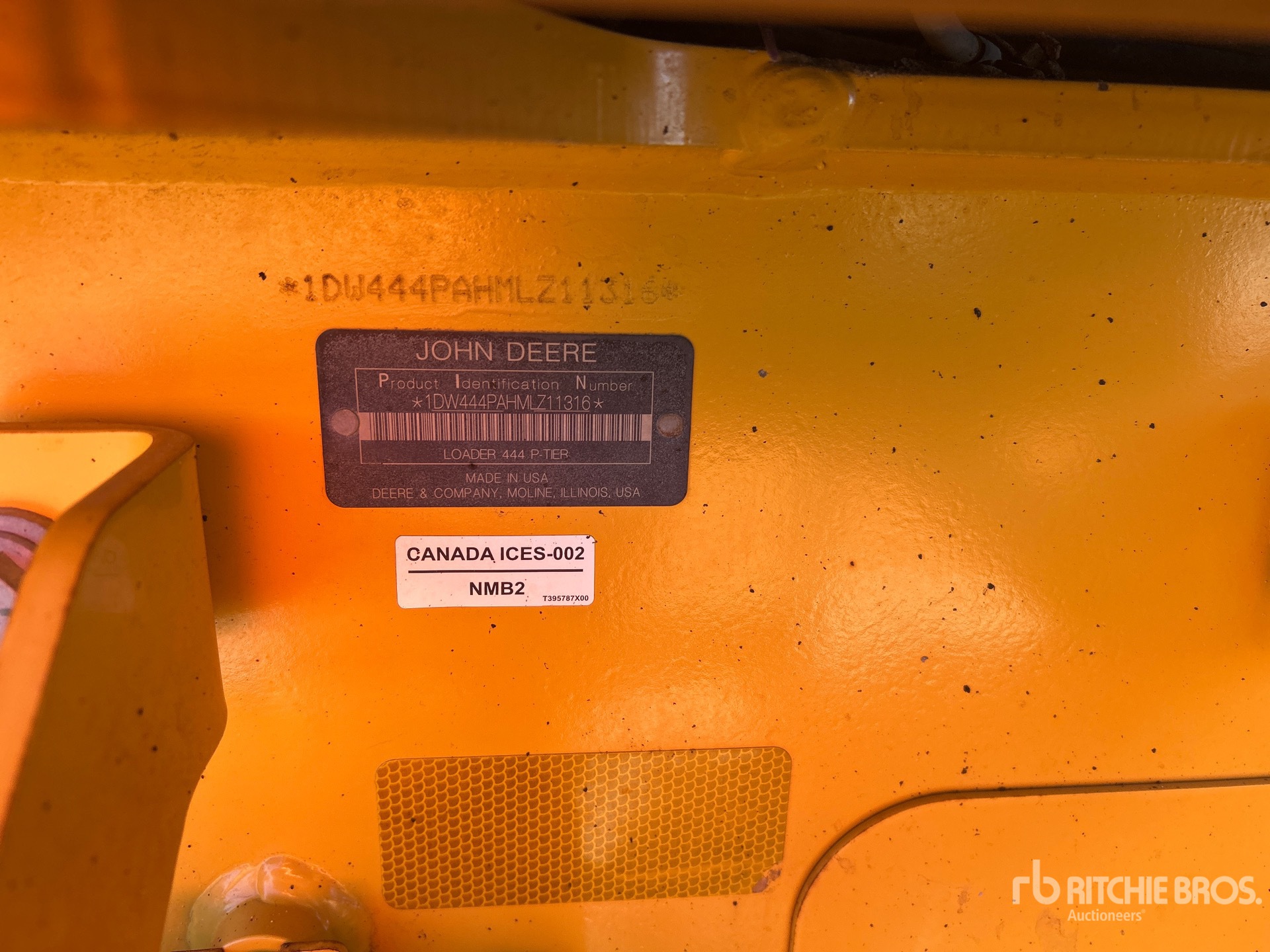 2021 John Deere 444 P-TIER