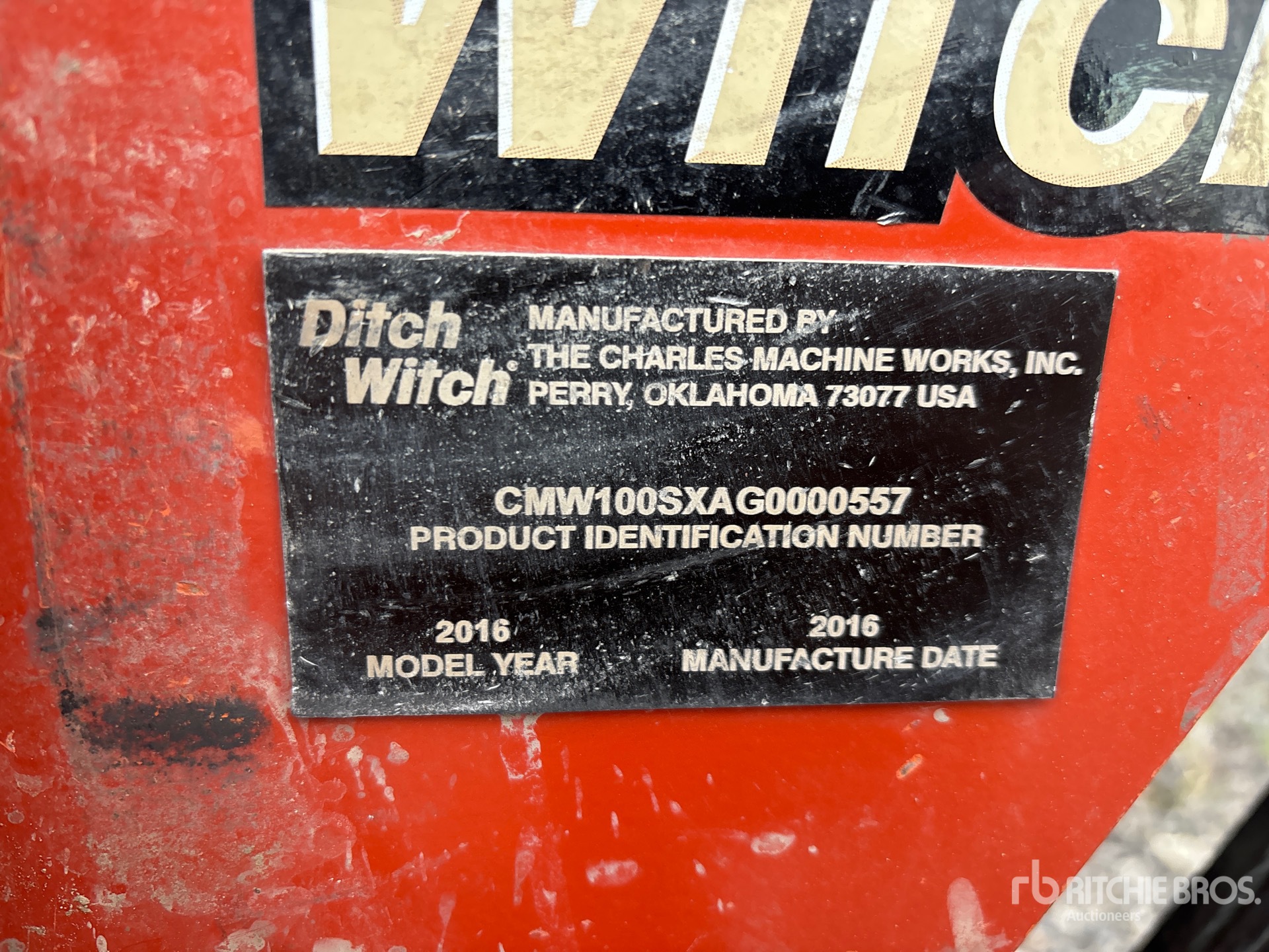 2016 Ditch Witch 100SX