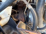 Motor with Exhaust System