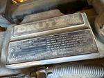 Engine with Emission Label