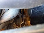 Engine with A/C Compressor