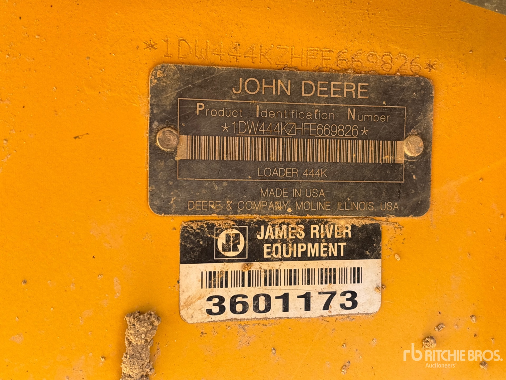 2015 John Deere 444K