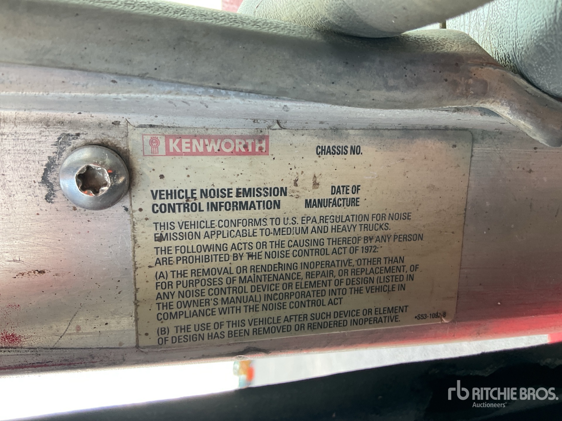 2017 Kenworth T800