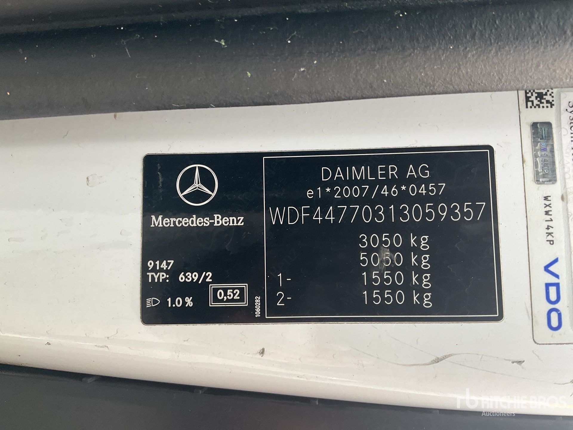 2015 Mercedes-Benz VITO TOURER