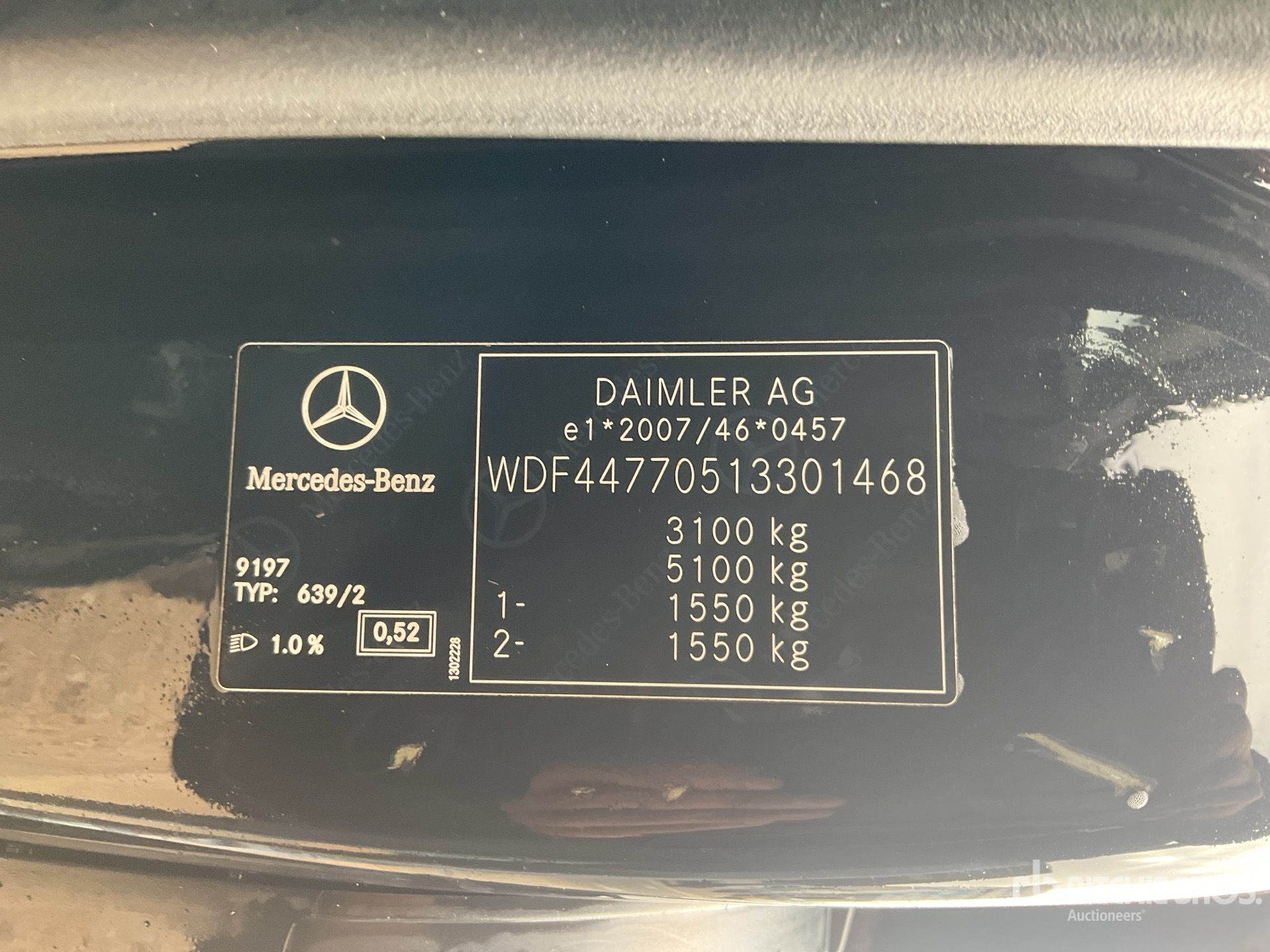 2017 Mercedes-Benz VITO TOURER