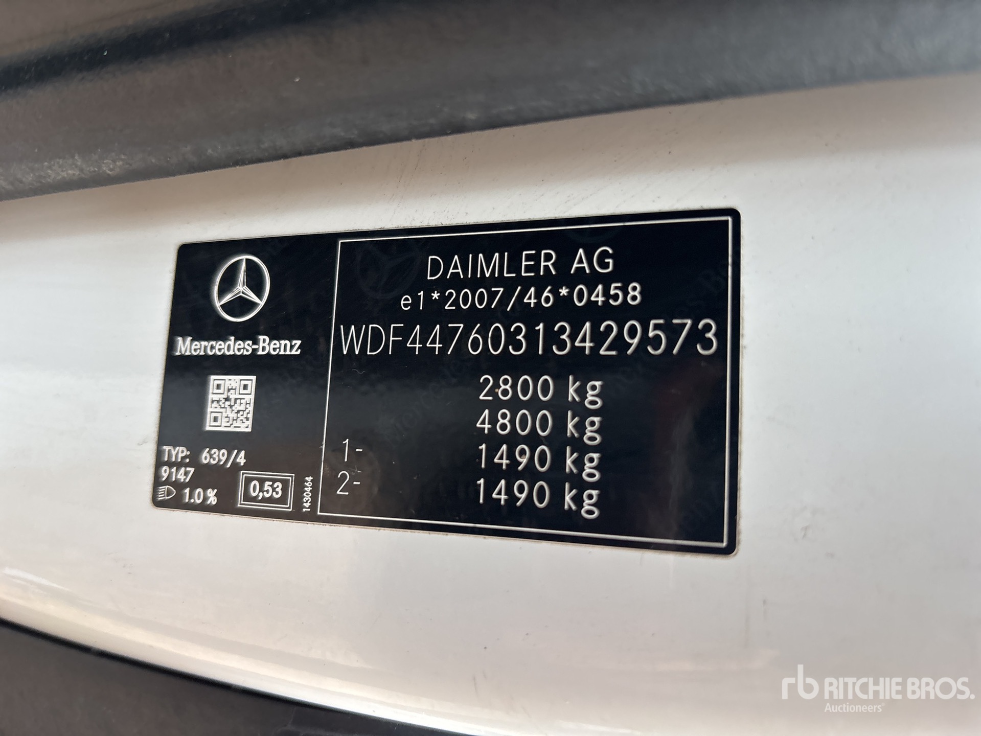 2018 Mercedes-Benz VITO