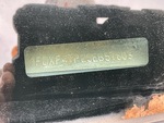 General Appearance with Frame Stamp Serial Number/VIN Photo