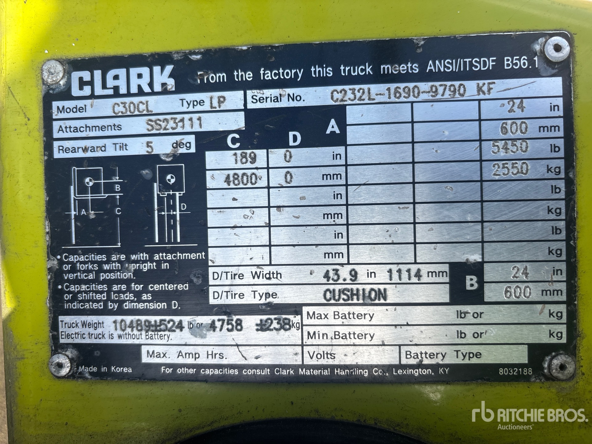 Clark C30CL