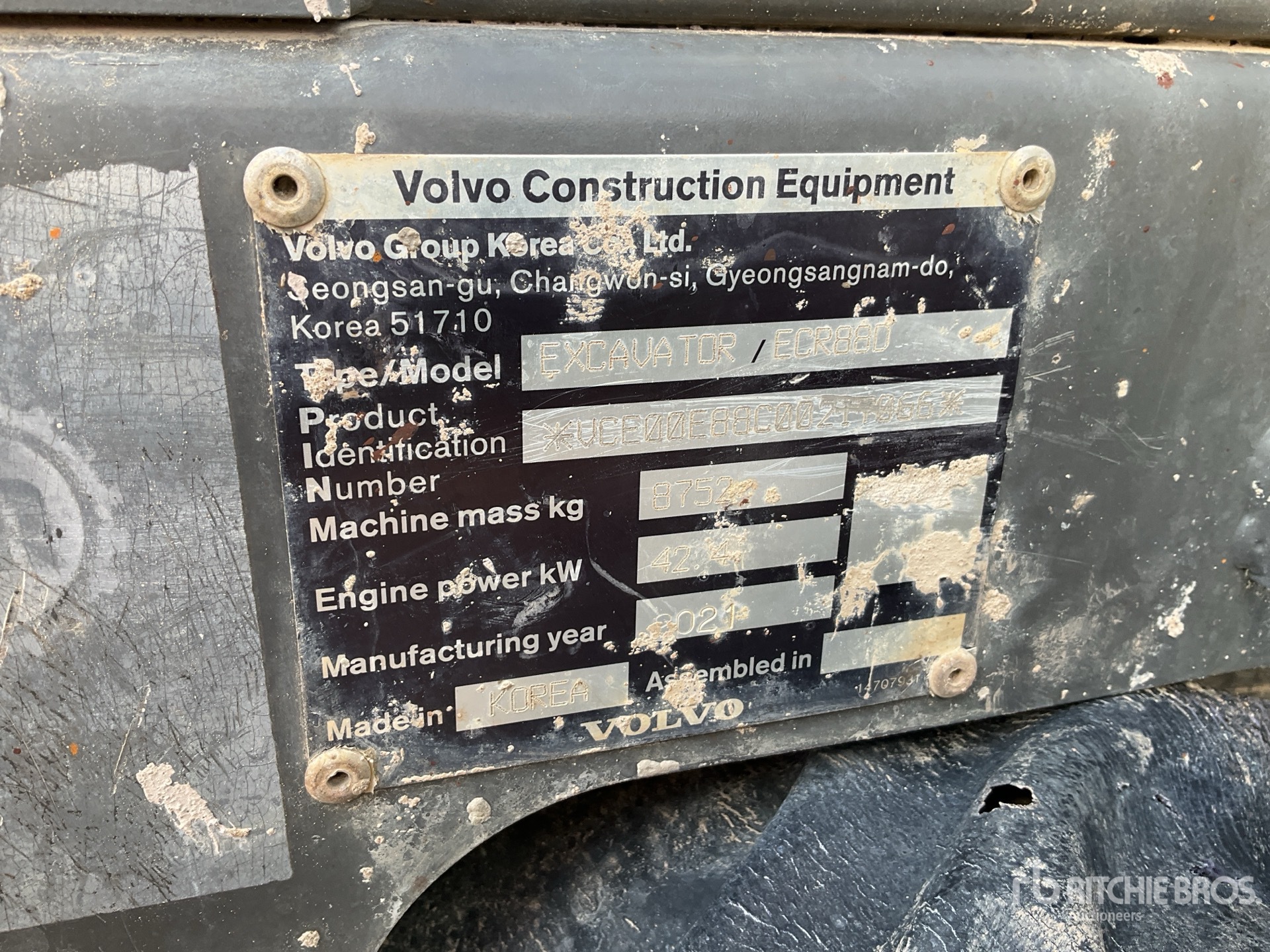 2021 Volvo ECR88D