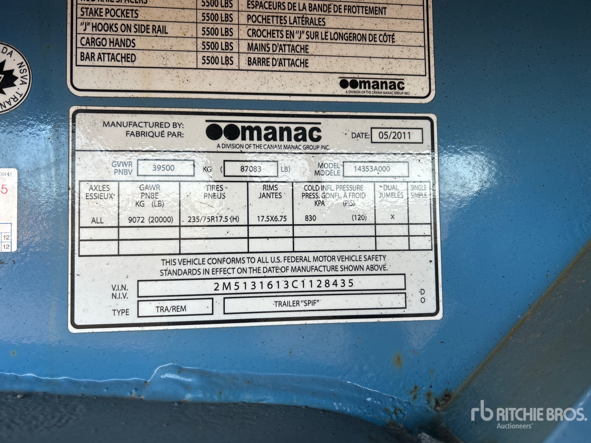 2012 Manac 14353