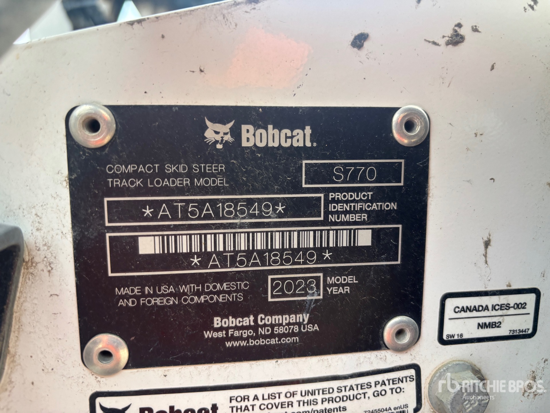 2023 Bobcat S770
